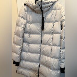 Light blue Moose Knuckles Puffer